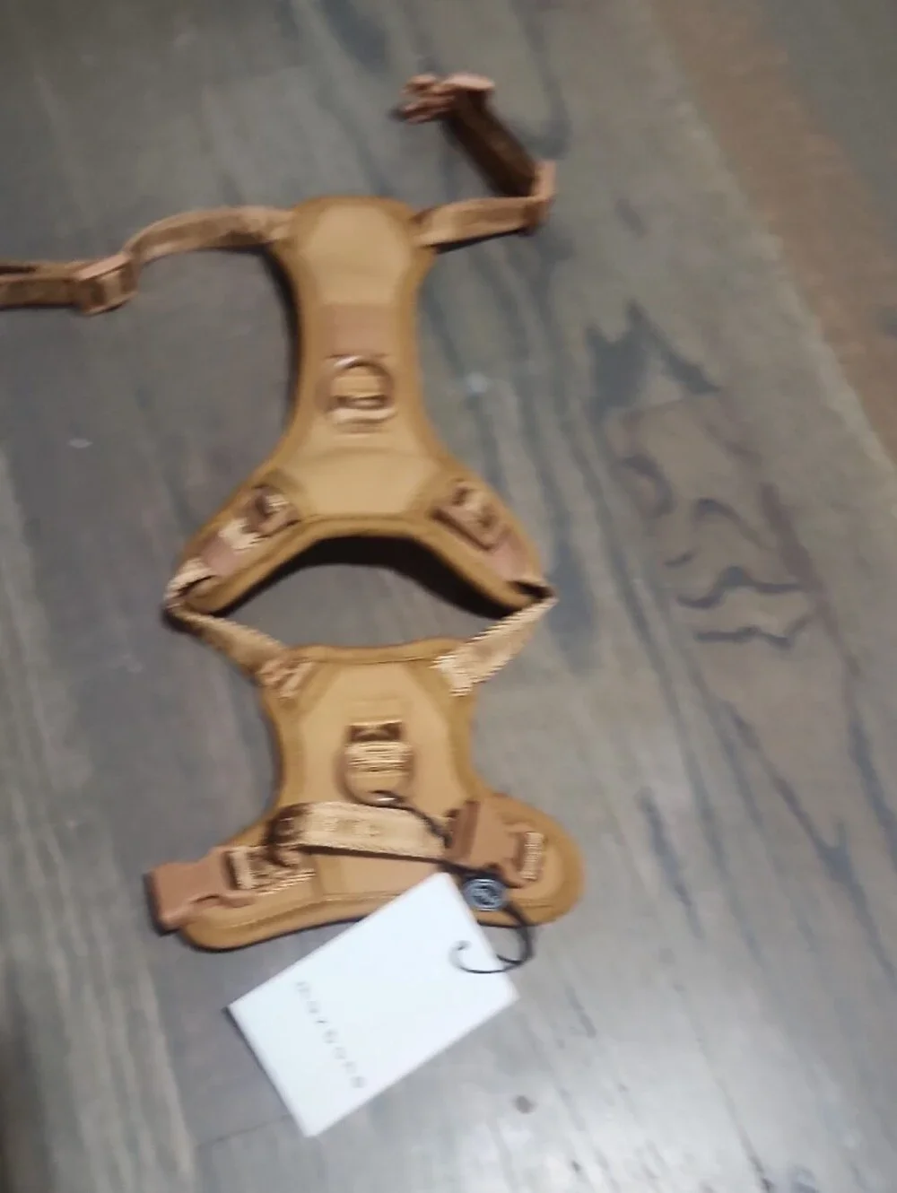 Max-Bone Tan Dog Harness